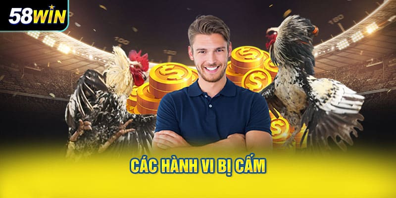 Các hành vi bị cấm